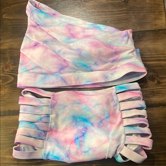 KIAVA Pastel Tie-Dye Bikini Set - Picture 8 of 10